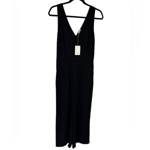 NWT • Black Sleeveless Wide Leg Jumpsuit